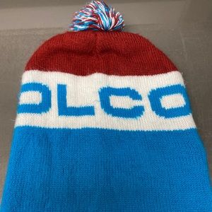 Volcom color block beanie